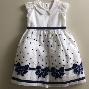 Little girls Monnalisa dress